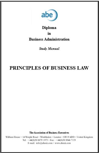 pdf free business law principles for PDF