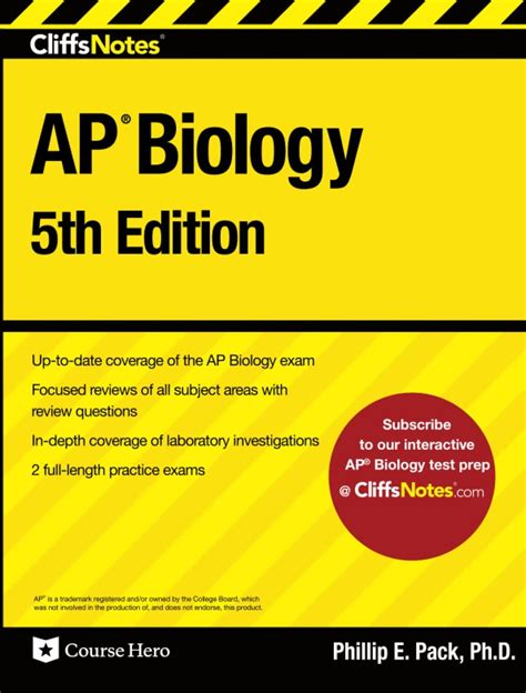 pdf free cliffsnotes ap biology 25 Doc