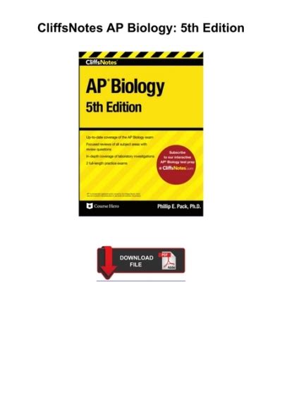 pdf free cliffsnotes ap biology 25 Doc