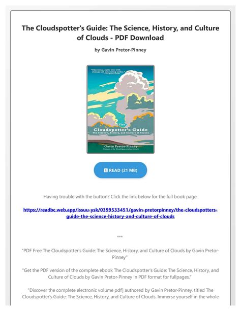 pdf free cloudspotter guide science Reader