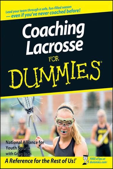 pdf free coaching lacrosse for dummies PDF
