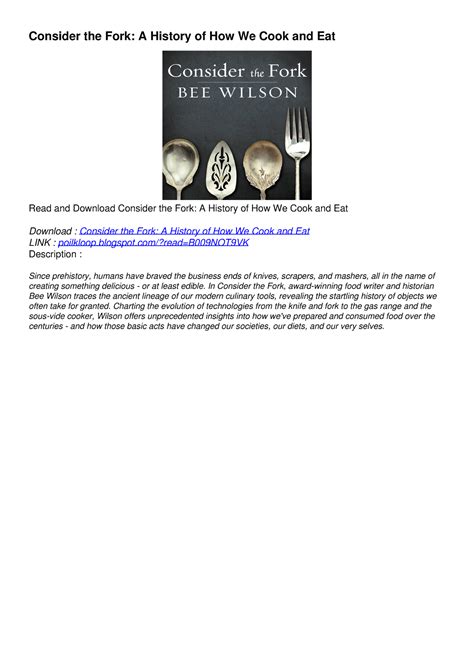 pdf free consider fork history of how PDF