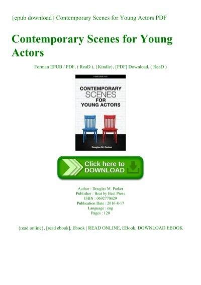 pdf free contemporary scenes for young PDF