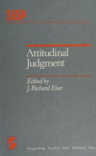 pdf free download attitudinal judgment Kindle Editon