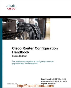 pdf free download cisco router handbook Reader