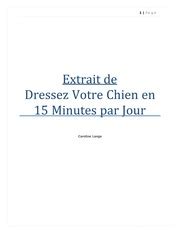 pdf free download dresser son chien book Epub