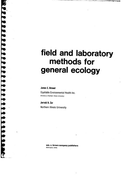 pdf free field and laboratory methods Epub
