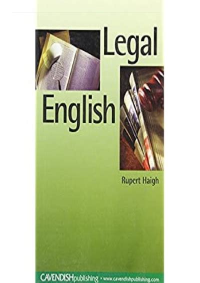 pdf free legal english volume 1 Epub