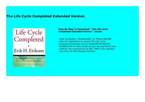 pdf free life cycle completed extended Kindle Editon