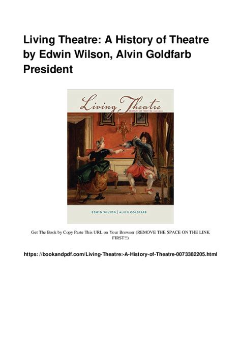 pdf free living theatre history of Kindle Editon