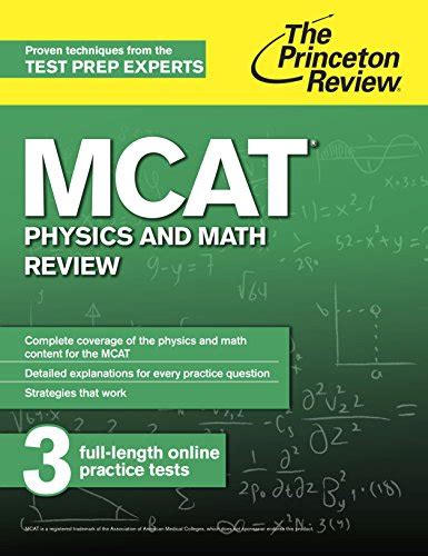pdf free mcat physics and math review Epub
