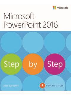 pdf free microsoft powerpoint 2016 step Doc