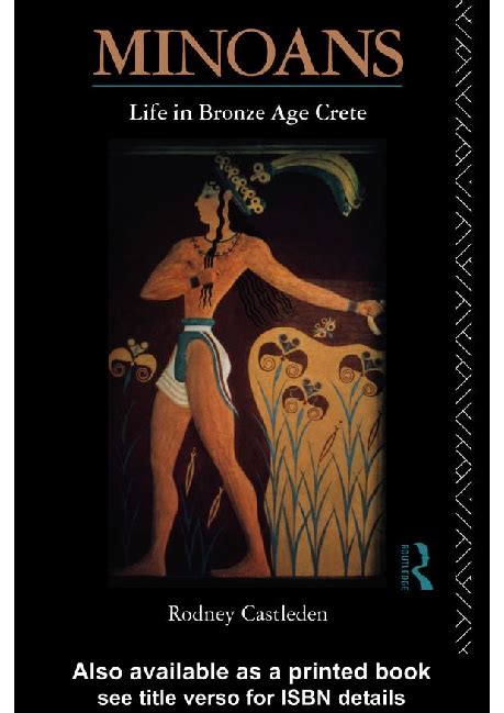 pdf free minoans life in bronze age PDF