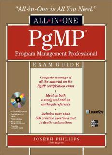 pdf free pgmp program management Epub