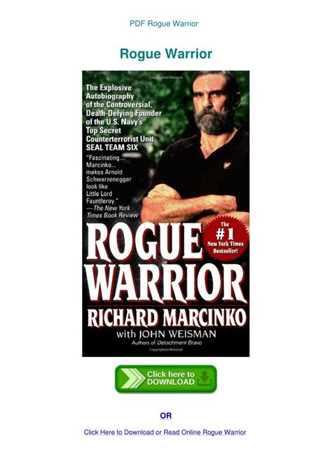 pdf free rogue warrior 0671795937 pdf Doc