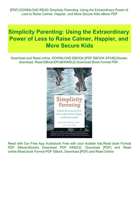 pdf free simplicity parenting using Epub