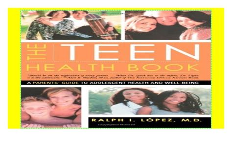 pdf free teen health book parents guide Kindle Editon