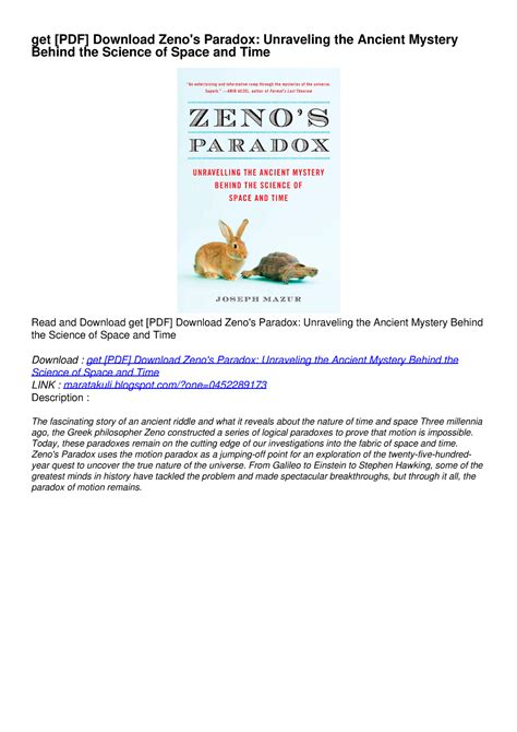 pdf free zeno paradox unraveling Doc