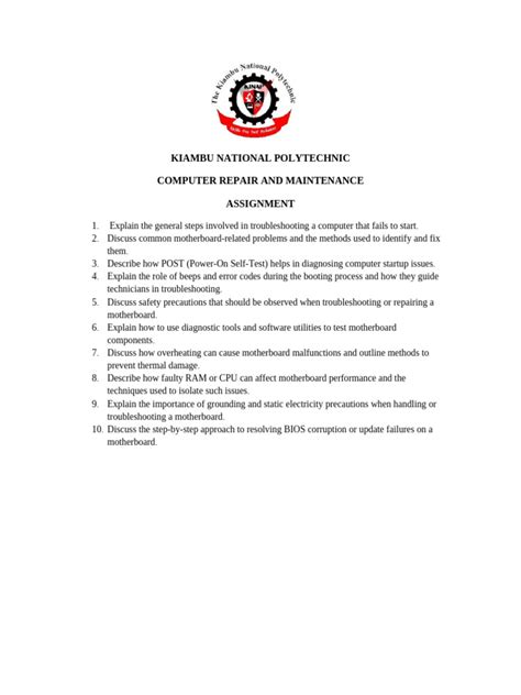 pdf guide to computer troubleshooting and repair Epub