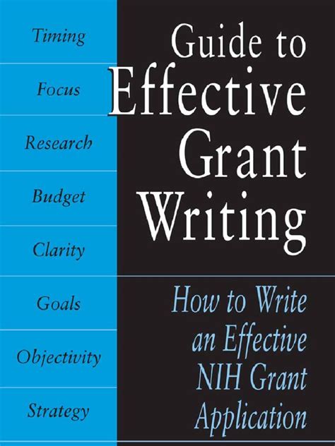 pdf guide to effective grant writing Reader