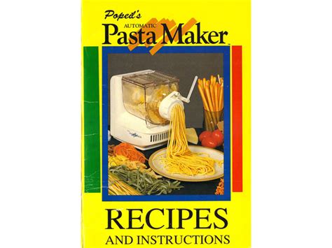 pdf manual popeil pasta machine Doc