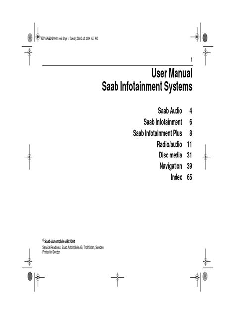 pdf manual saab nav audio tel Epub