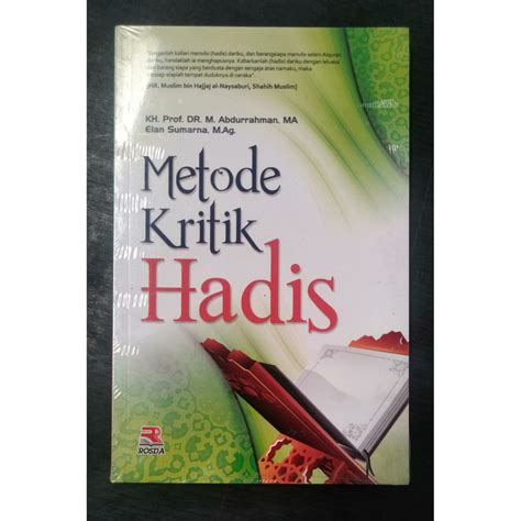pdf metode kritik hadis book by hikmah Reader