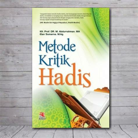 pdf metode kritik hadis book by hikmah Reader