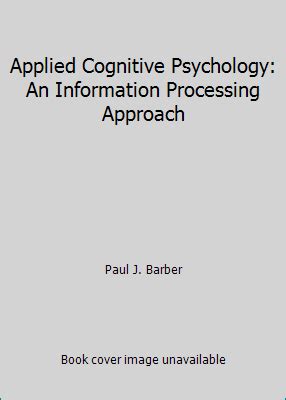 pdf online applied cognitive psychology information processing framework Epub