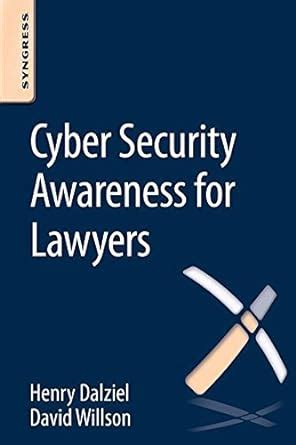 pdf online cyber security awareness lawyers willson Kindle Editon