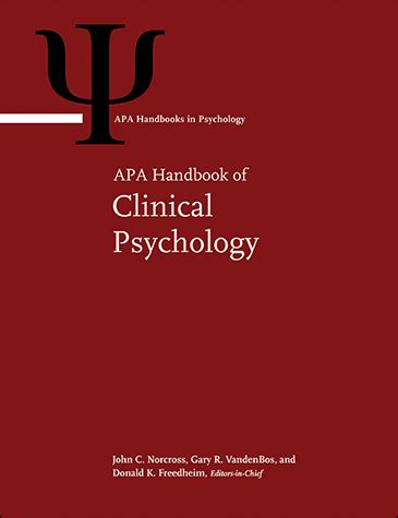 pdf online handbook therapy clinical psychology handbooks Doc