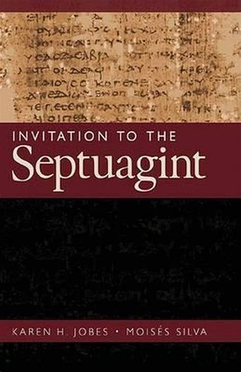 pdf online invitation septuagint karen h jobes Epub