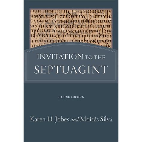 pdf online invitation septuagint karen h jobes Epub