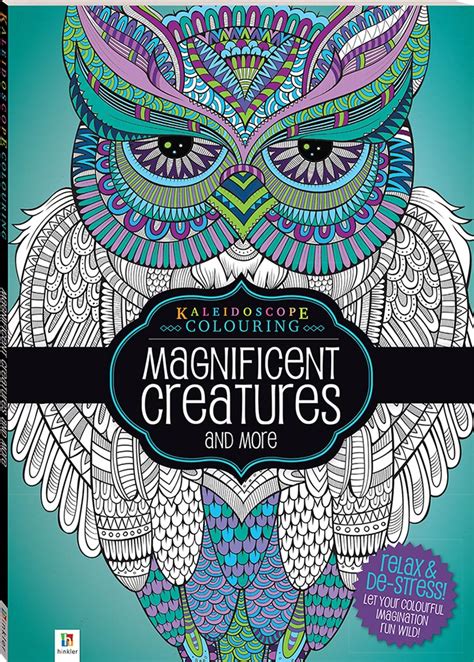 pdf online kaleidoscope coloring magnificent creatures hinkler Reader