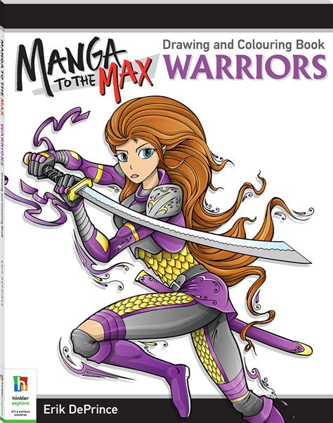 pdf online manga max warriors drawing coloring Reader