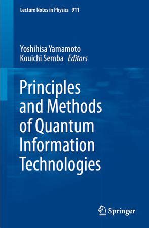 pdf online principles methods quantum information technologies Epub