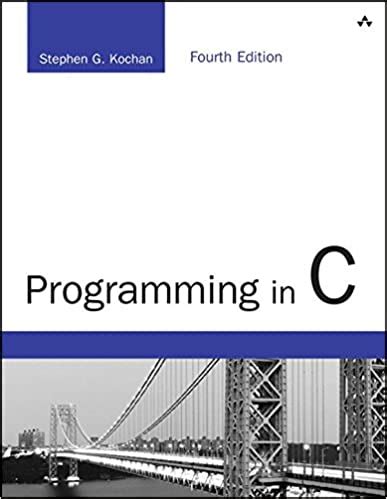 pdf programming in c 4th edition Kindle Editon