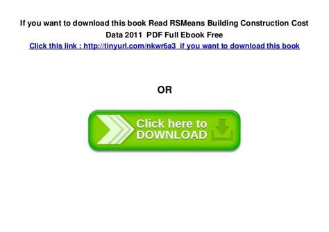 pdf read online and download rsmeans Kindle Editon