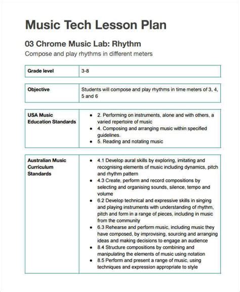 pdf sample music lesson plans using danielson ebooks net Ebook Reader