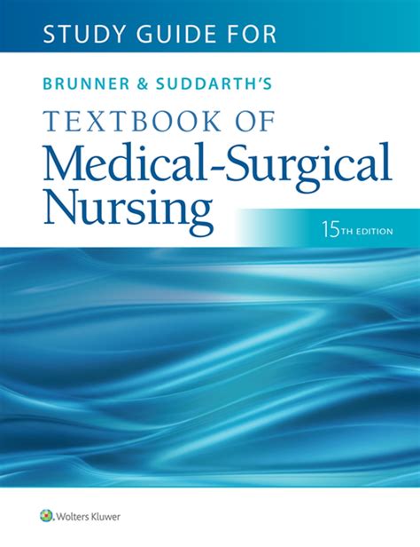 pdf study guide for brunner suddarths textbook of medical surgical nursing book by lippincott williams wilkins Ebook PDF