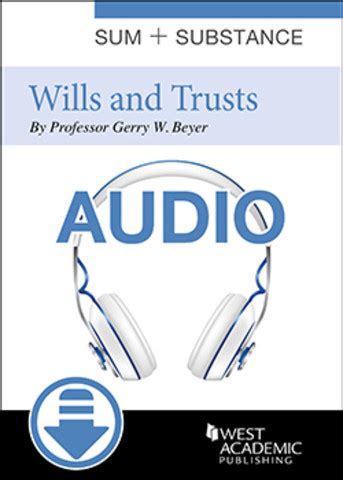 pdf sum substance audio on wills trusts Epub