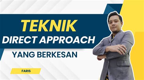 pdf teknik direct approach Doc