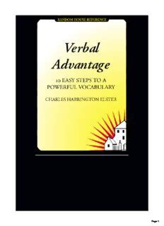 pdf verbal advantage 10 steps to Kindle Editon