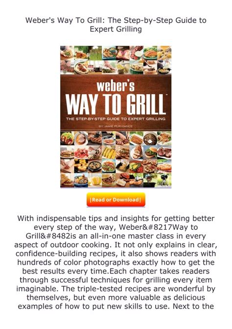 pdf weber way to grill step by step Doc