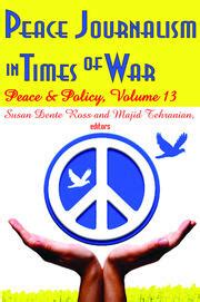 peace journalism in times of war peace and policy PDF