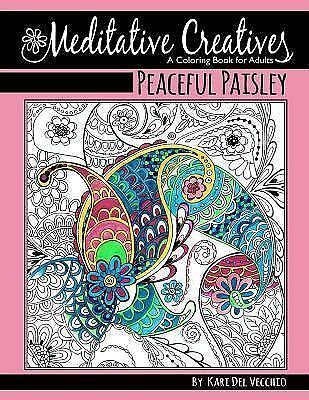 peaceful paisley meditative creatives coloring Doc