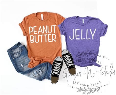 peanut butter and jelly shirts