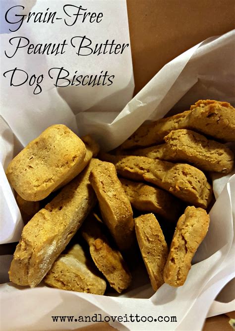 peanut dog biscuits