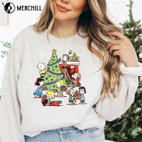 peanuts christmas t shirts