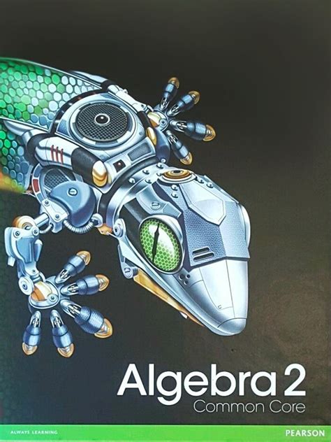 pearson algebra 2 common core workbook answers Reader